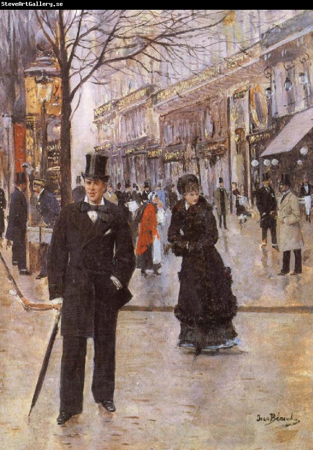 Beraud, Jean On the Boulevard